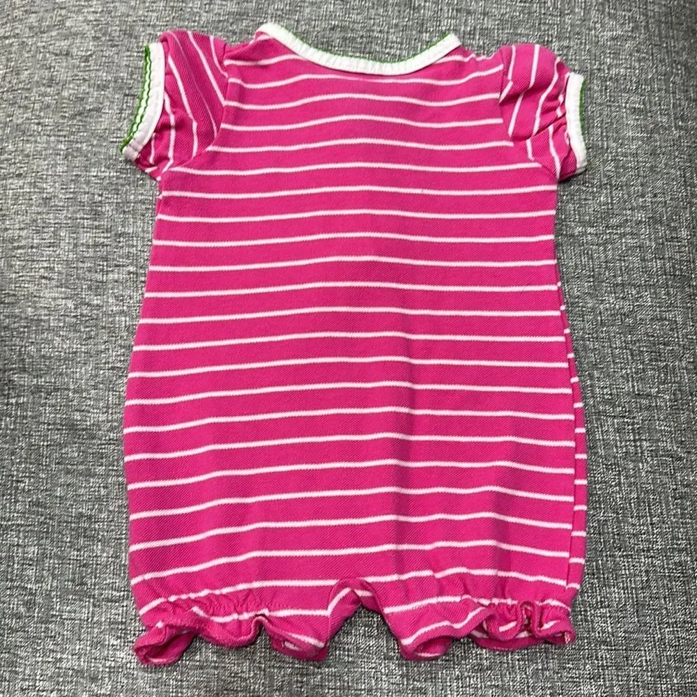 Bundle of 2 Baby Girls Romper US Polo 3/6M - Just One You by Carter 3M